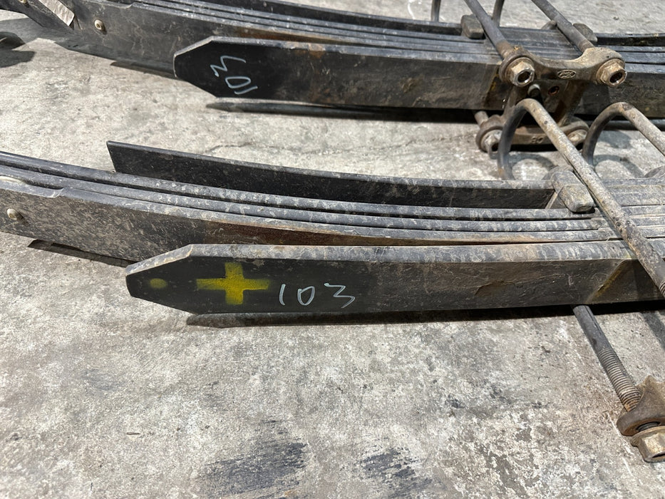 2023 FORD F250 REAR LEFT RIGHT LEAF SPRINGS OEM HC3C5A975NH HC3C 5A975