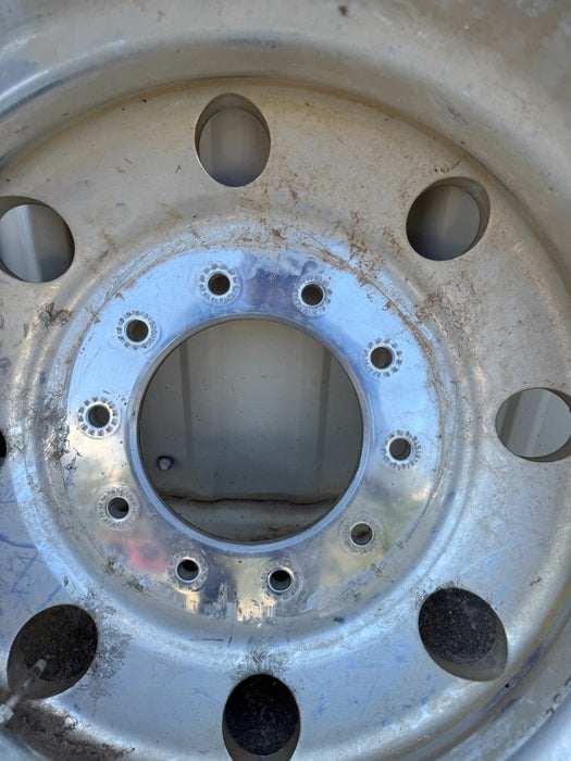 FORD F450 F550 RAM 4500 5500 19.5X6 ALUMINUM RIM OEM GENUINE 10 LUG 10 X225