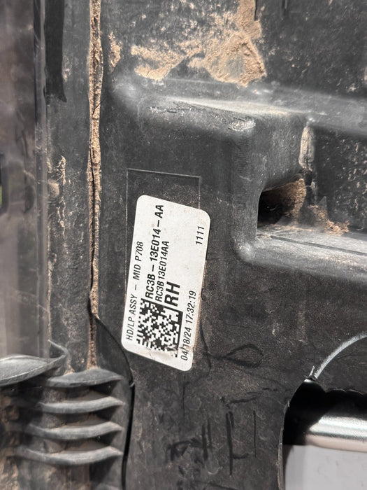 2023-24 FORD F250 F350 F450 PASSENGER RIGHT LED HEADLIGHT OEM *DAMAGED/READ*