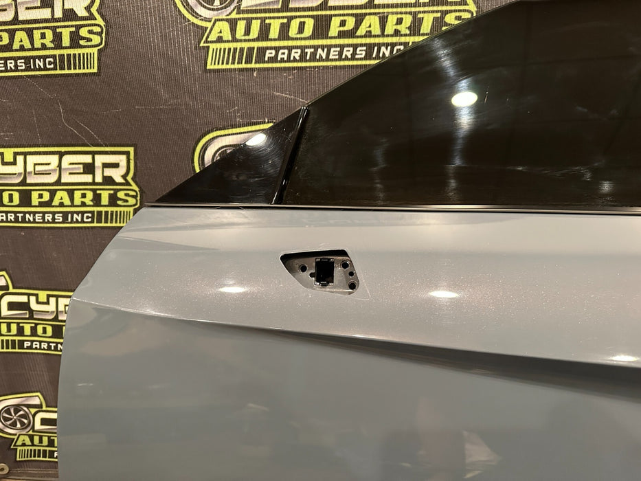 2017 2021 AUDI R8 LEFT DRIVER DOOR SHELL KEMORA GRAY  4S0 831 311 A "MINOR BURN"