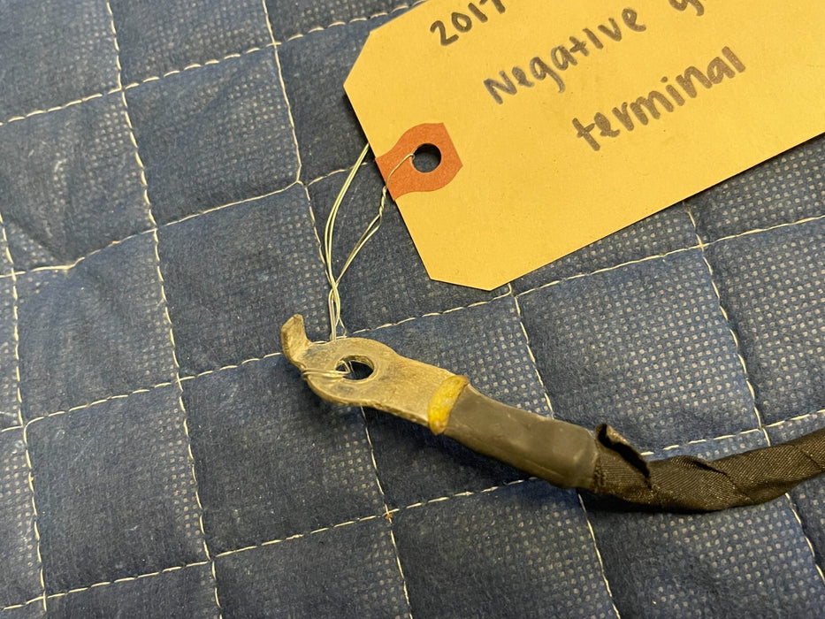2017-2019 FORD F250 F350 F450 NEGATIVE GROUND TERMINAL CABLE OEM
