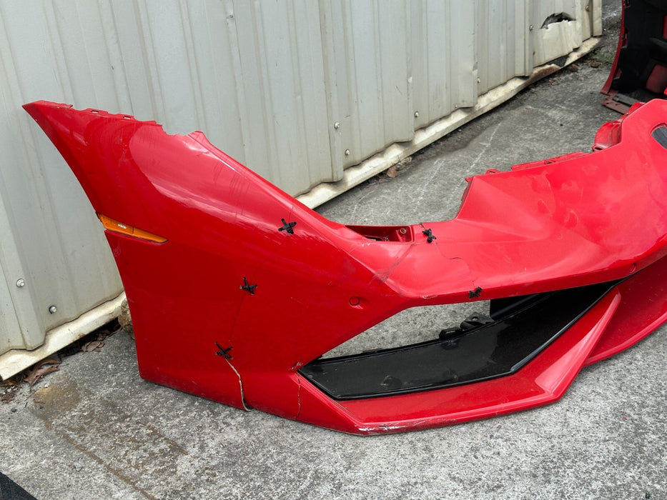 2015 LAMBORGHINI HURACAN LP 610-4 FRONT BUMPER COVER GENUINE OEM -DAMAGE-