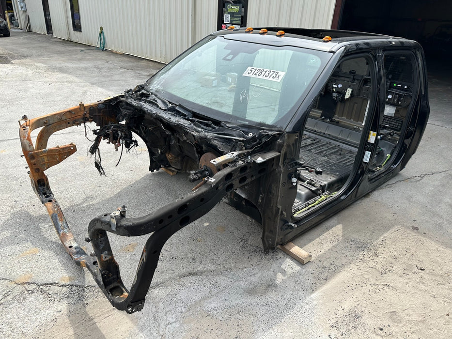 2017 2018 2019 FORD F250 F350 F450 BLACK CREW CAB SHELL MOONROOF W/ BACK GLASS