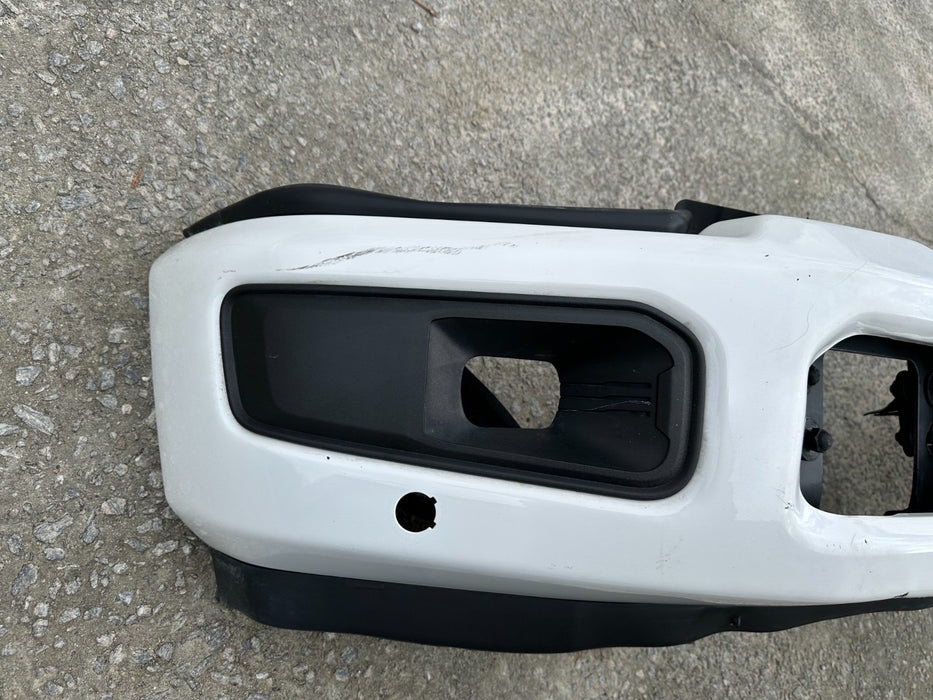 2023-2024 FORD F250 FRONT BUMPER STAR WHITE (AZ) OEM *SEE PICS 3-13/READ DESC*