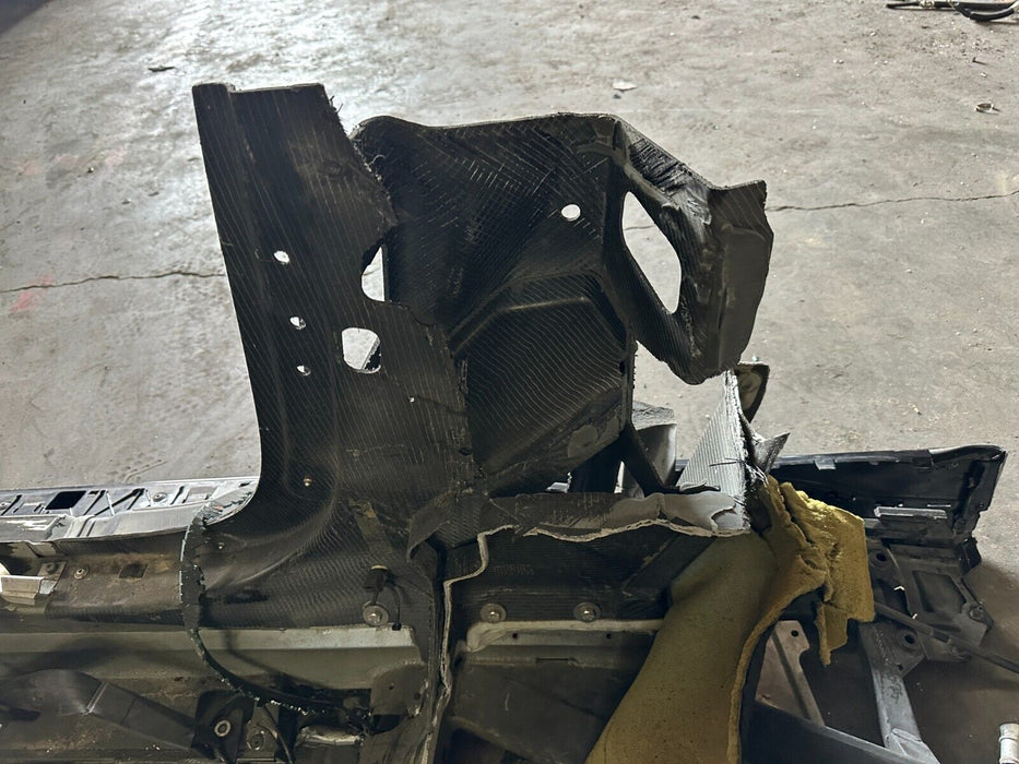 2017-2023 AUDI R8 PASSENGER FLOOR PAN B PILLAR CARBON STRUCTURE SECTION