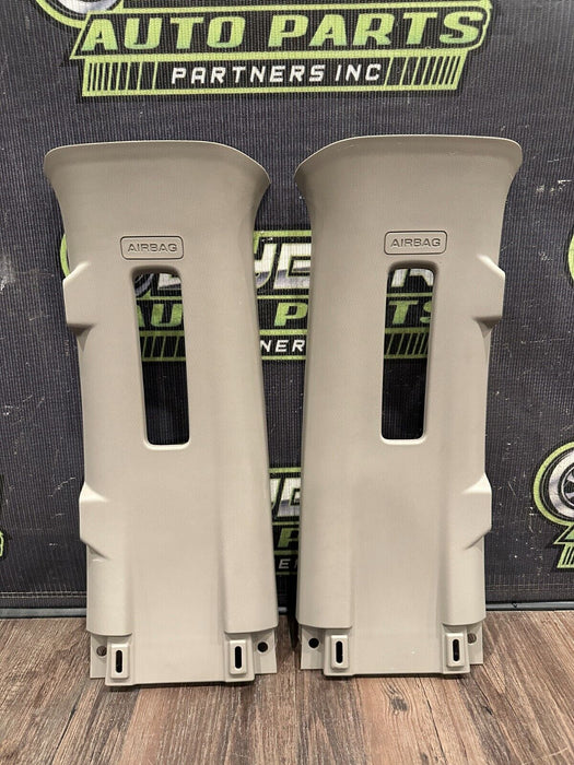 2017-2019 FORD F250 F350 F450 LIMITED LEFT RIGHT UPPER B PILLAR TRIMS OEM