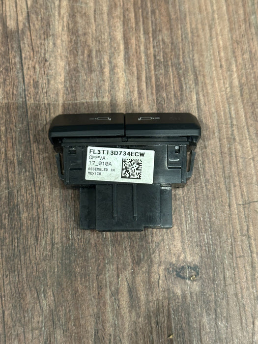 2017-2019 FORD F250 F350 F450 MIRROR LED LIGHT LAMP CONTROL BUTTONS OEM