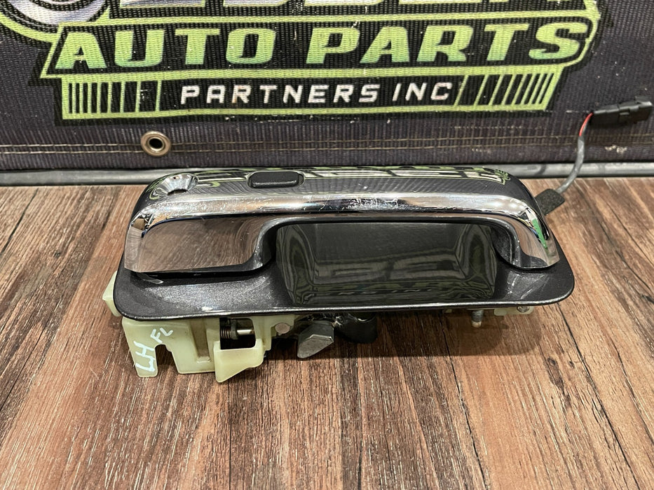 2017-2019 FORD F250 F350 F450 FRONT LEFT DOOR HANDLE OEM *READ* MAGNETIC GRAY J7