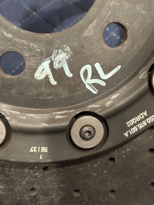 2021 AUDI R8 LEFT DRIVER CARBON CERAMIC BRAKE ROTOR OEM 4S0 615 602 A ~READ!!~