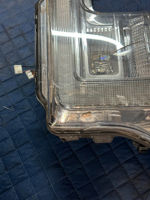 2017-2019 FORD F250 F350 F450 DRIVER LEFT LED HEADLIGHT OEM ~DAMAGE~