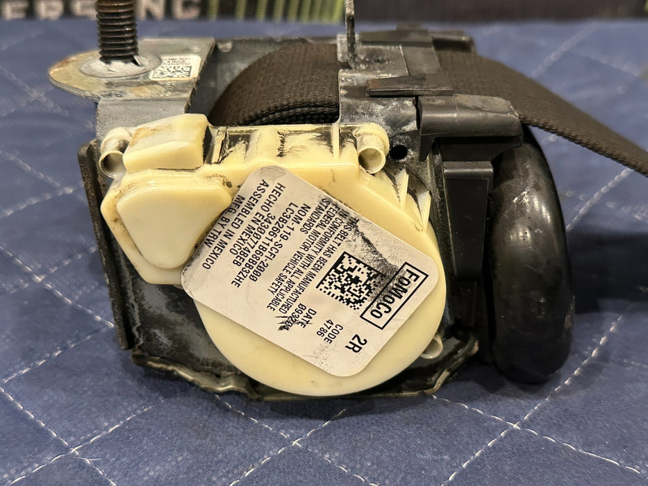 2017-2019 FORD F250 F350 F450 XLT REAR RIGHT SEAT BELT SEATBELT OEM ~WEAR