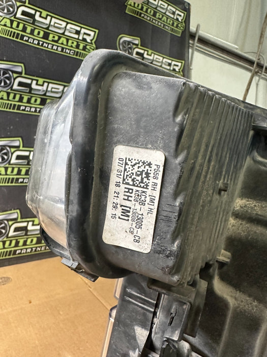 2017 2018 2019 FORD F250 F350 F450 RIGHT HEADLIGHT LED OEM W MODULE DAMAGE* READ
