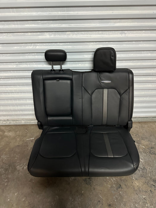 2017 2018 2019 FORD F250 F350 F450 PLATINUM REAR LEFT CENTER SEAT OEM ~DAMAGE~