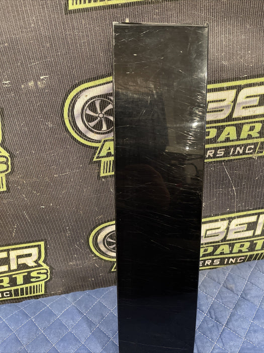 2017 FORD F250 F350 FRONT RIGHT GLOSS EXTERIOR B PILLAR DOOR TRIM OEM~SCRATCHES~