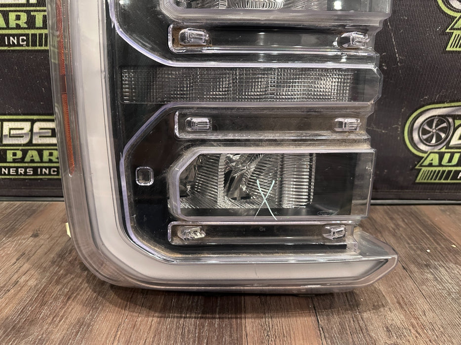 2023-24 FORD F250 F350 F450 DRIVER LEFT LED HEADLIGHT OEM *DAMAGES/READ*