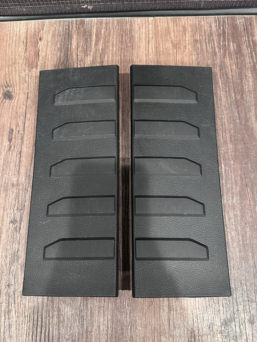 2017-2019 FORD F250 F350 F450 PLATINUM FRONT & REAR KICK SILL PLATE SET OEM READ