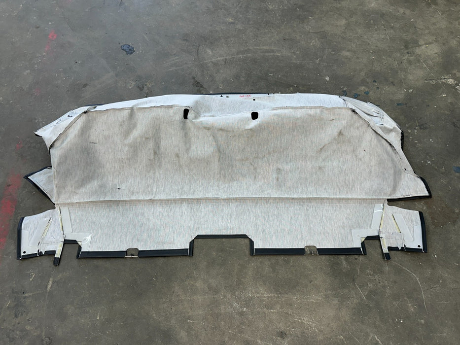 2013 NISSAN 370Z CONVERTIBLE TOP REAR COVER LINING OEM