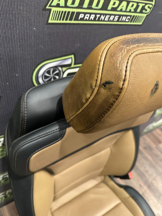 2023 2024 FORD F250 F350 F450 LARIAT FRONT RIGHT SEAT ~MINOR BURN WEAR~