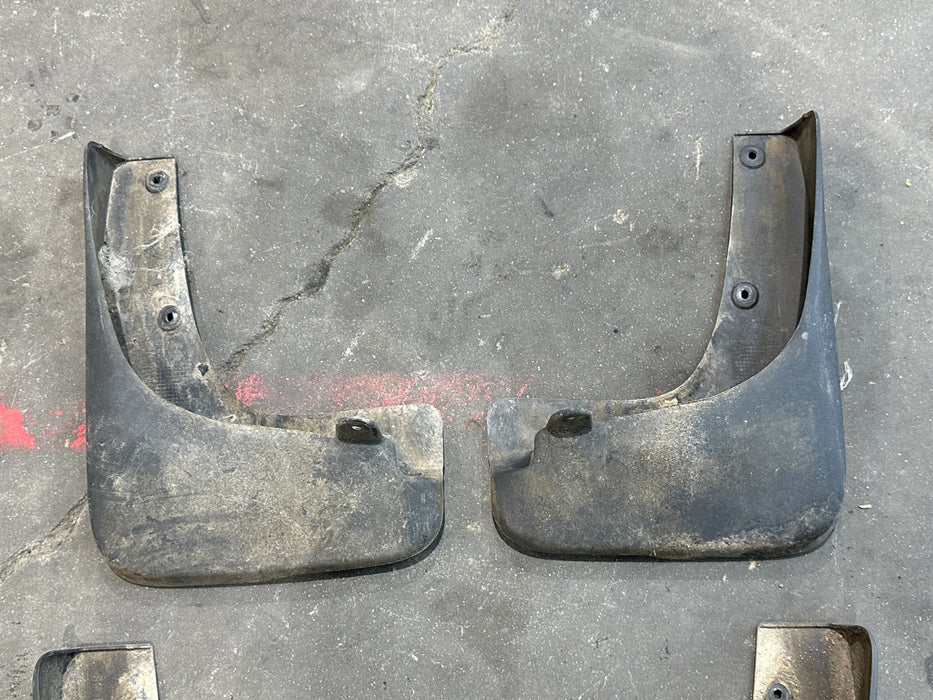 2017 NISSAN TITAN XD PRO 4X FRONT REAR MUD FLAPS SPLASH SHIELD SET OEM