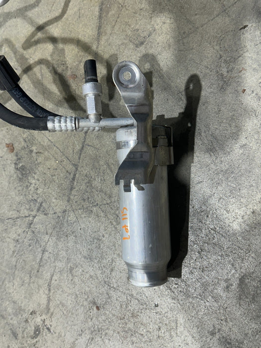 2014 PORSCHE 911 TURBO S AC A/C RECIEVER DRIER WITH AC LINES ASSY OEM