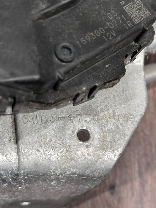 2015 JAGUAR F TYPE WINDSHIELD WIPER MOTOR ASSEMBLY OEM 6W83-17504-AE