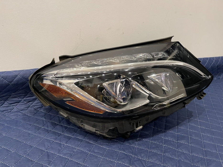 2017 MERCEDES BENZ C63 AMG PASSENGER RIGHT LED INTELLIGENT LIGHT HEADLIGHT OEM