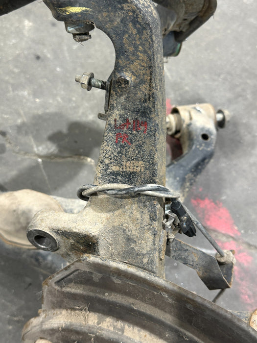 2017 NISSAN TITAN XD FRONT RIGHT SUSPENSION KNUCKLE ASSEMBLY OEM