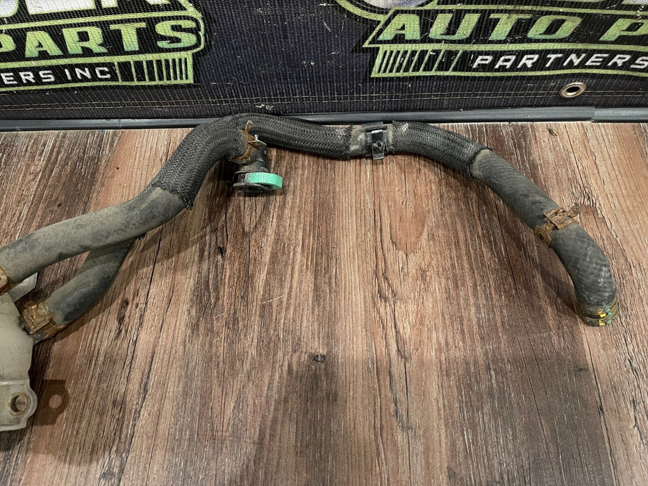 2014 TOYOTA PRIUS V COOLANT INVERTER RESERVOIR TANK W/ LINE HOSES OEM
