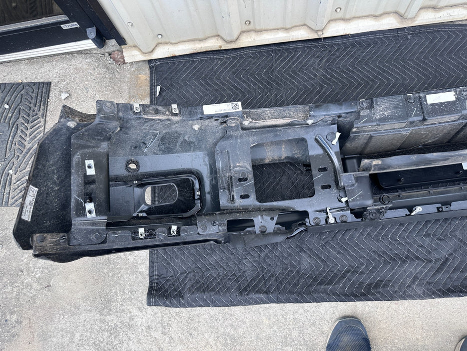 2023 2024 2025 FORD F250 F350 FRONT BUMPER ASSEMBLY AGATE BLACK OEM