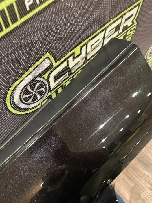 2014 AUDI R8 COUPE OEM LEFT DRIVER DOOR SHELL BLACK PANTHER CRYSTAL ~READ~