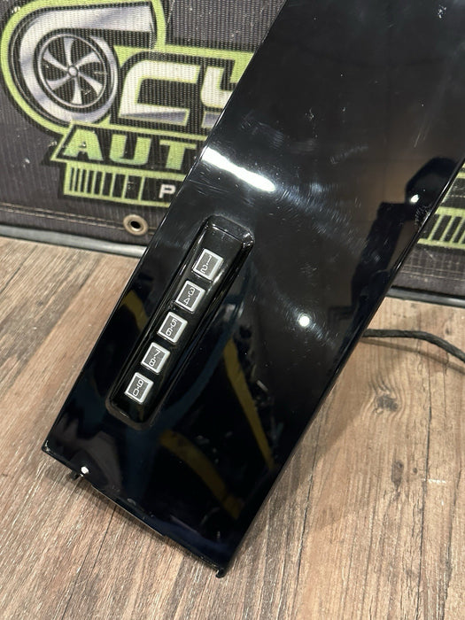 2017-19 FORD F250 F350 FRONT LEFT GLOSS BLACK DOOR B PILLAR TRIM OEM