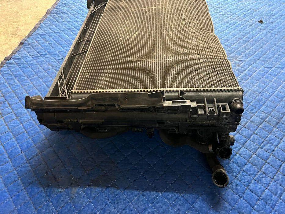 2015 MERCEDES-BENZ C63S AMG INTERCOOLER RADIATOR CONDENSOR W FAN OEM ~MINOR FLAW