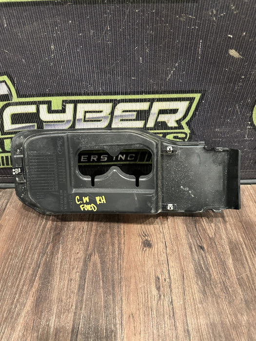 2023-2025 FORD F250 F350 FORD FRONT BUMPER RIGHT TOW HOOK COVER OEM PC3B-8A068-A