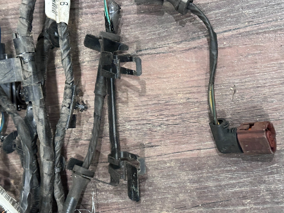 2015 JAGUAR F TYPE R REAR SUBFRAME WIRING HARNESS EX53 9L468 HB OEM