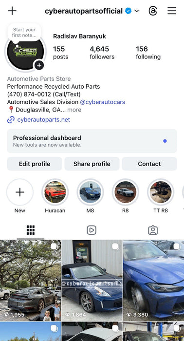 AUDI RS6 AVANT EXHAUST PIPE LEFT RIGHT 4M0253211K