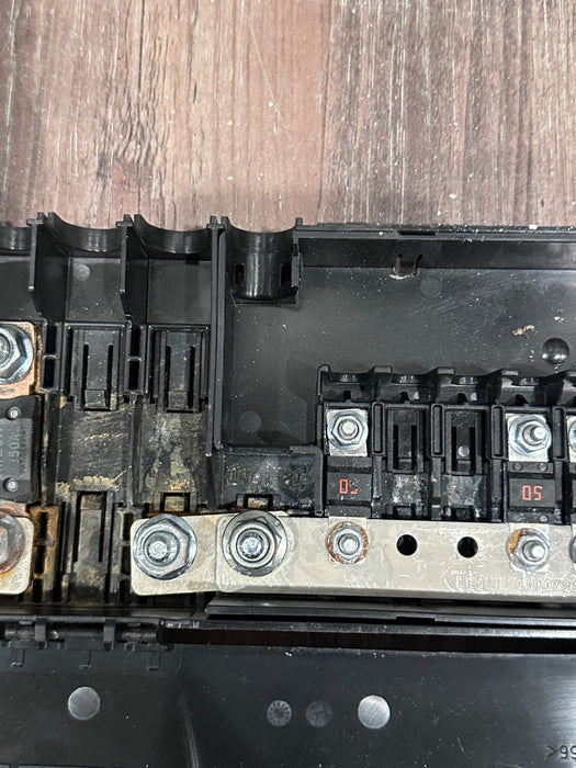 2015 JAGUAR F TYPE R POWER SUPPLY MODULE TRUNK POSITIVE BATTERY EX53 14300 AD