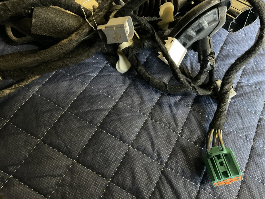 2018 FORD F450 PLATINUM REAR DRIVER LEFT DOOR HARNESS HC3T-14633-AAC OEM