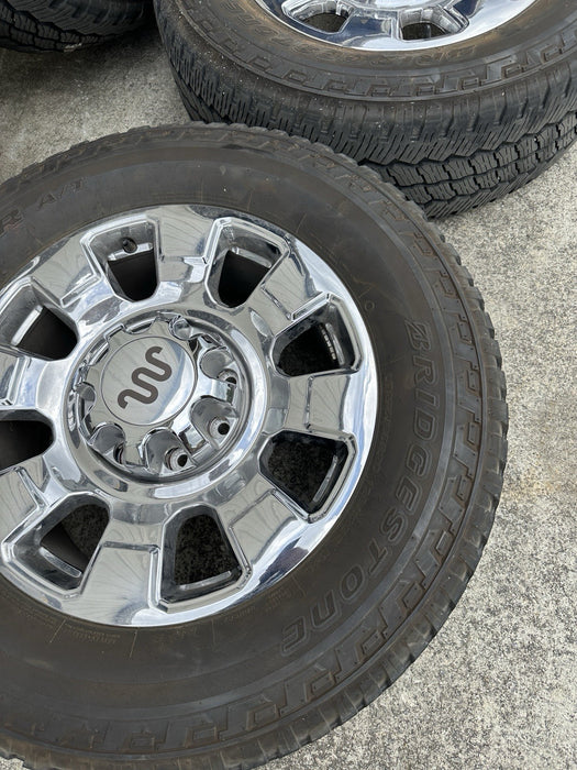 2024 FORD F250 KING RANCH OEM WHEELS RIMS TIRES 20X8 LT275/65/R20 PC3C 1007 BA