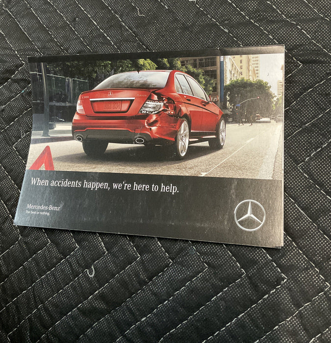 2017 MERCEDES-BENZ C63 AMG A205 OPERATOR & MAINTENANCE MANUALS W/ BAG OEM