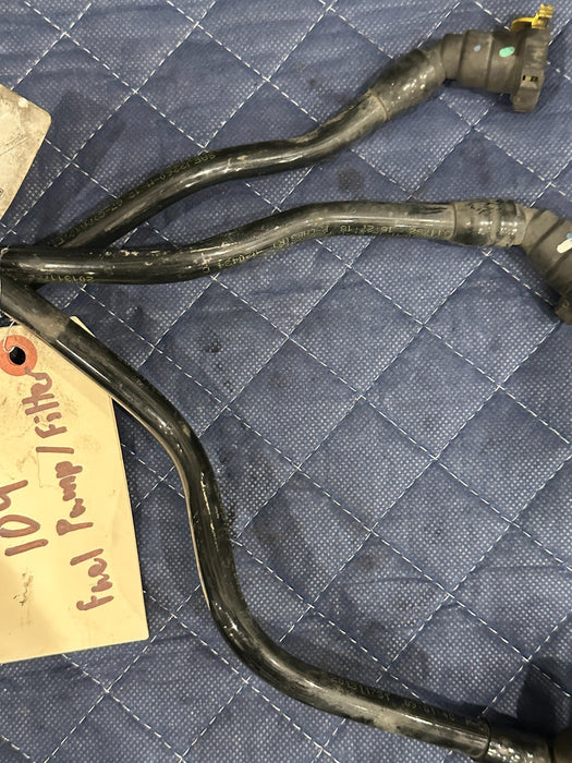 2020 FORD F250 6.7 DIESEL FUEL LINES HOSE TUBES (3PC) 34 GALLON OEM