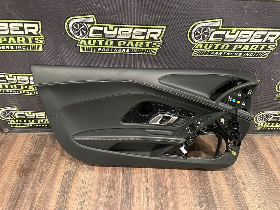 2017 AUDI R8 SPYDER PLUS DRIVER LEFT DOOR PANEL TRIMS OEM 4S7 867 105