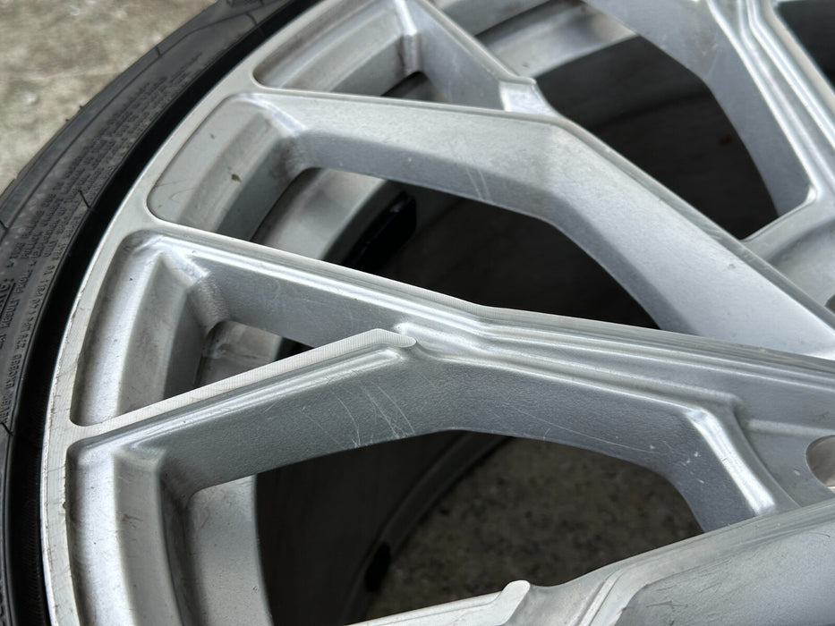 5x108 GWG Wheels 20x10.5 REARS 20x9 FRONTS FORD JAGUAR NEW NITTO TIRES