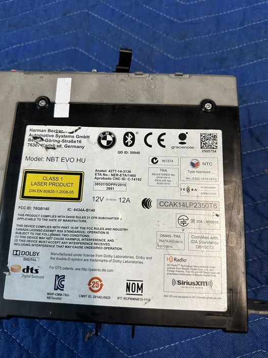 2018 BMW M3 RADIO CD HEAD UNIT 6512-CI871815501 HARMON KARDON ~INTERNAL FAULT~