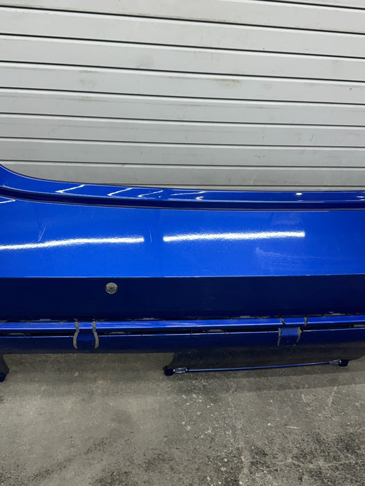 2024 BMW M3 M4 G80 G82 REAR BUMPER COVER BLUE OEM *COSMETIC WEAR 9-11*