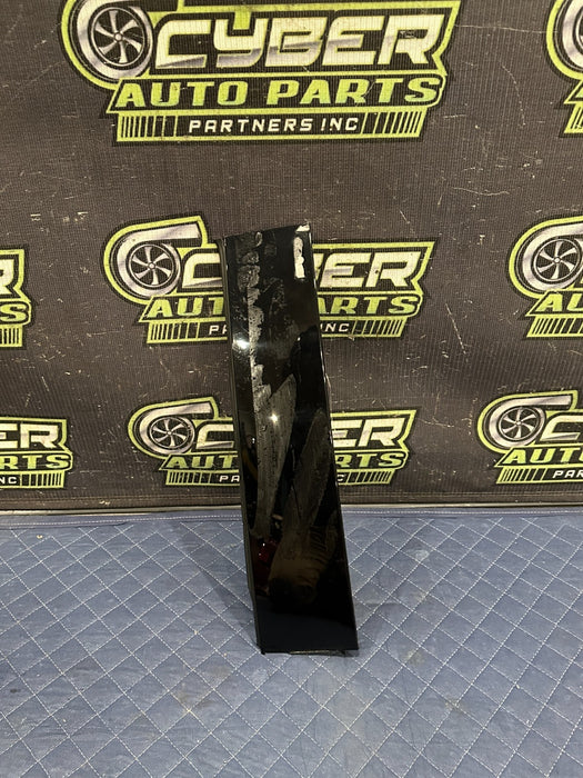 2019 FORD F150 3.5L RAPTOR REAR LEFT GLOSS BLACK DOOR B PILLAR OEM *RESIDUE 4*