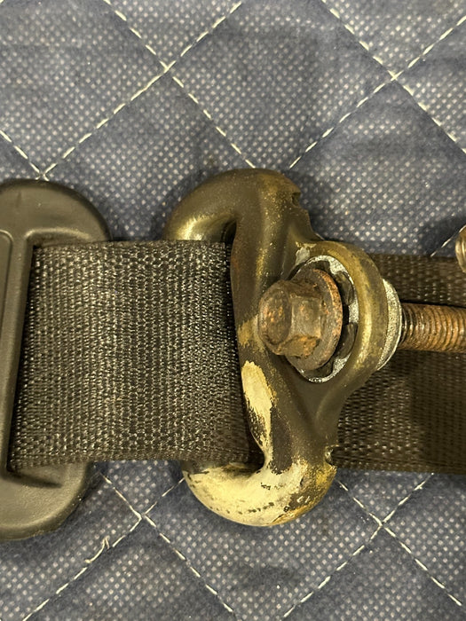 2017-2019 FORD F250 F350 F450 XLT REAR LEFT DRIVER SEAT BELT SEATBELT OEM ~WEAR