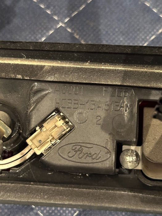 2017-2019 FORD F250 F350 REAR CAB THIRD BRAKE LIGHT W/ CAMERA & PIGTAIL OEM