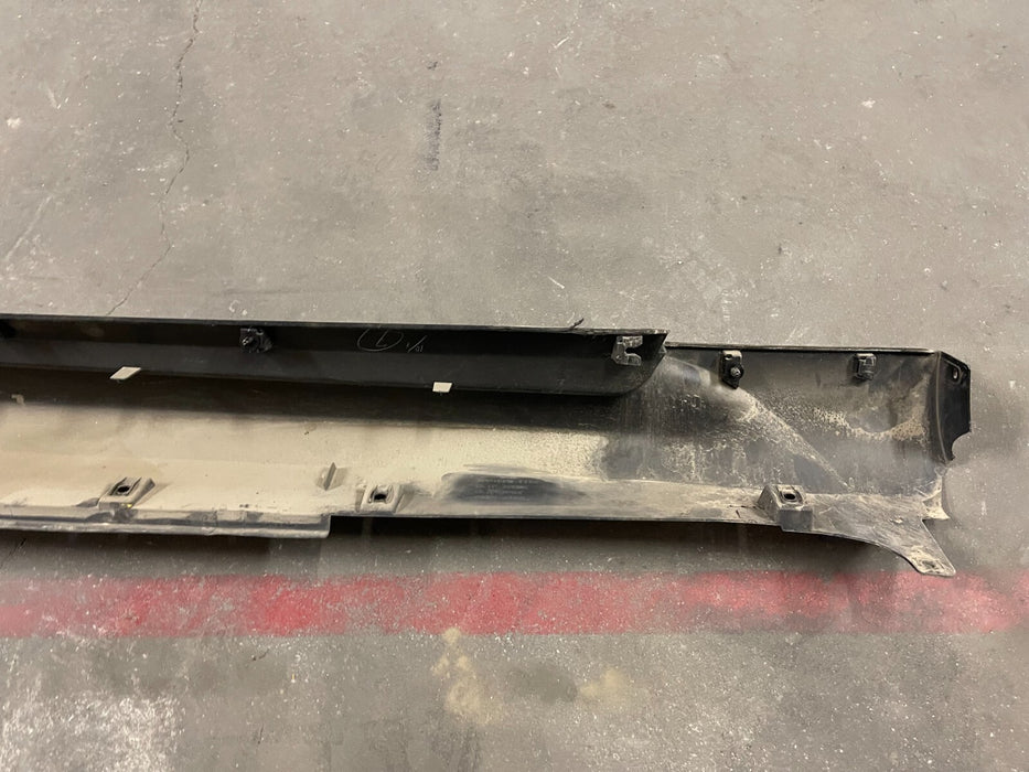 2013 INFINITI G37S CONVERTIBLE DRIVER LEFT SIDESKIRT BLACK OEM 2009-2015 Q60