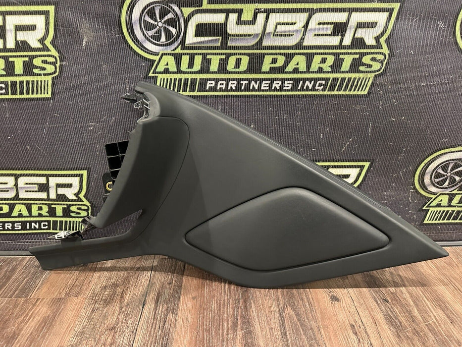 2017-18 AUDI R8 PLUS SPYDER DRIVER LEFT LEATHER COVERFRAME PANEL OEM 4S1 858 970