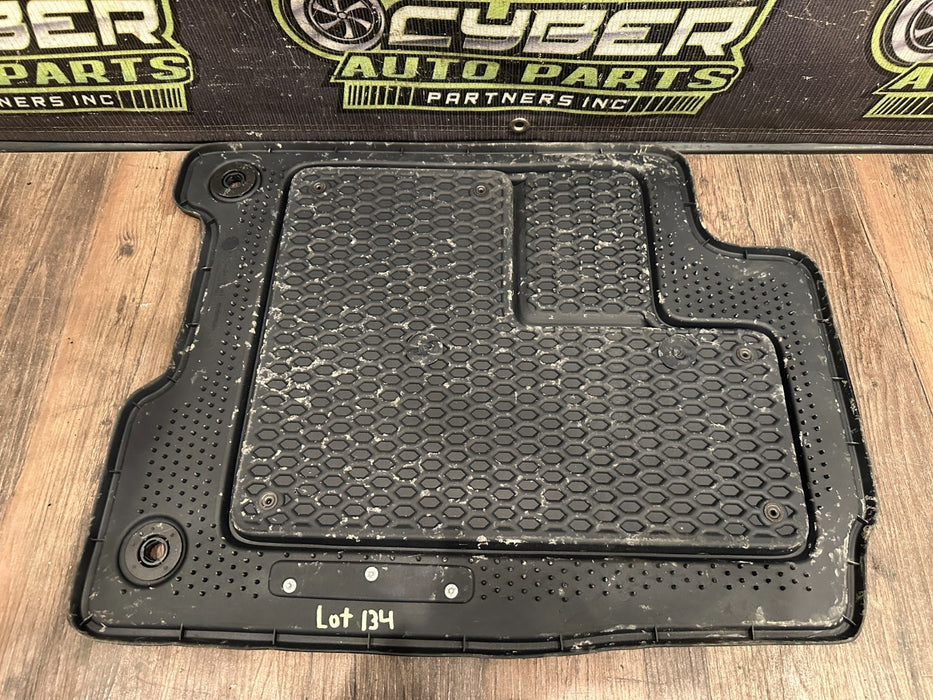 2022 DODGE RAM 2500 FRONT LEFT SNAP IN CARPET MAT RUBBER MAT OEM 6NL87TRMAA